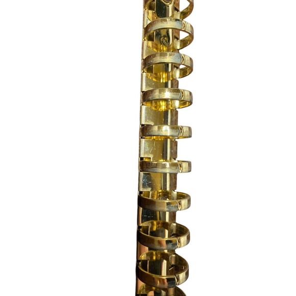 Hazel USA Brown Leather Padfolio Binder Shaklee Small Notebook Organizer Office - Picture 6 of 10